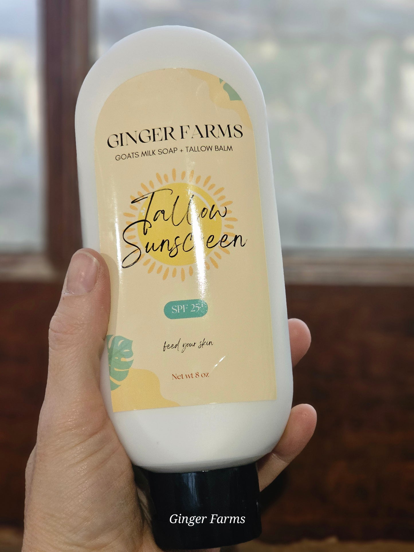 Tallow sunscreen