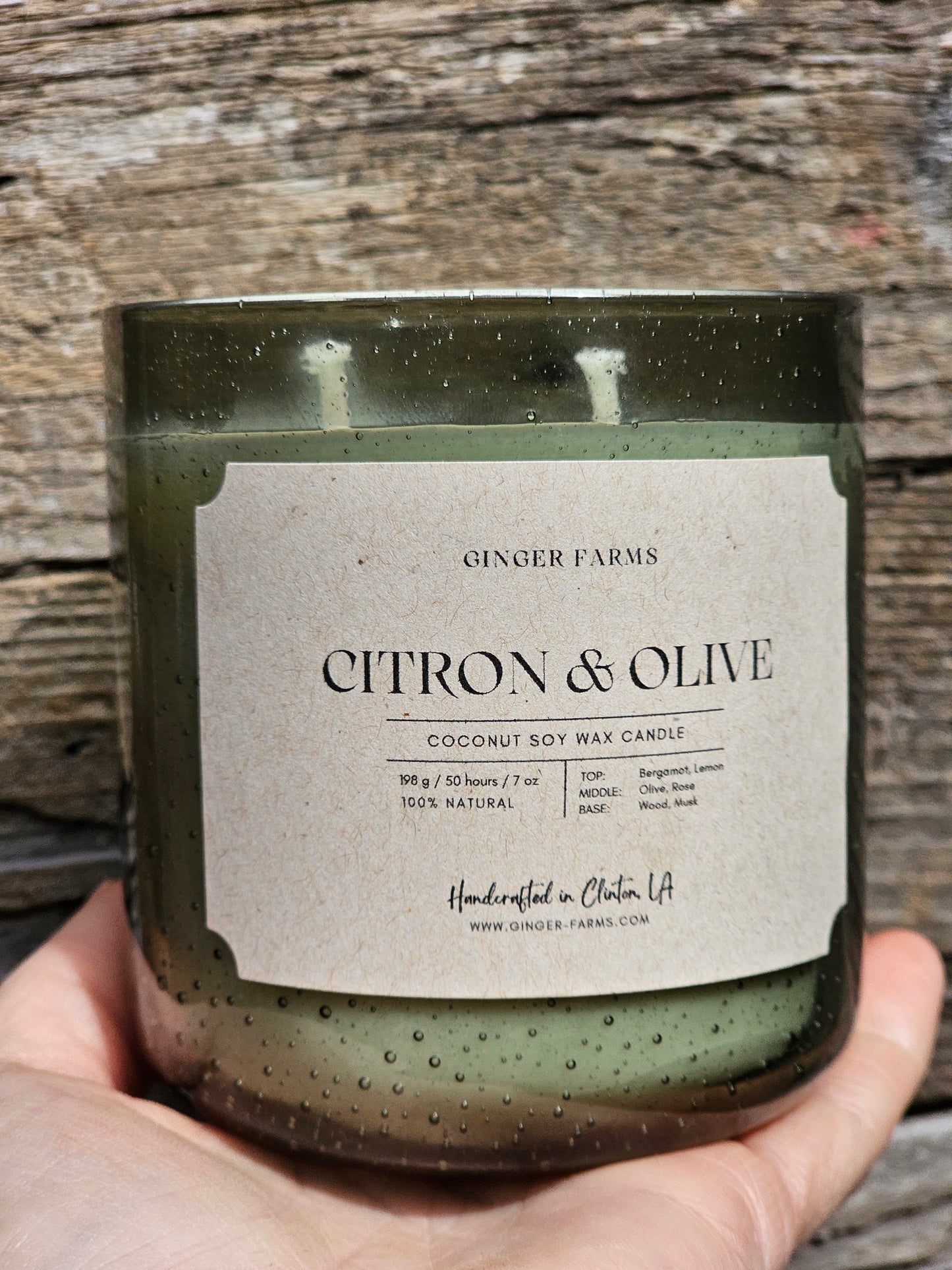 Citron & Olive Candle