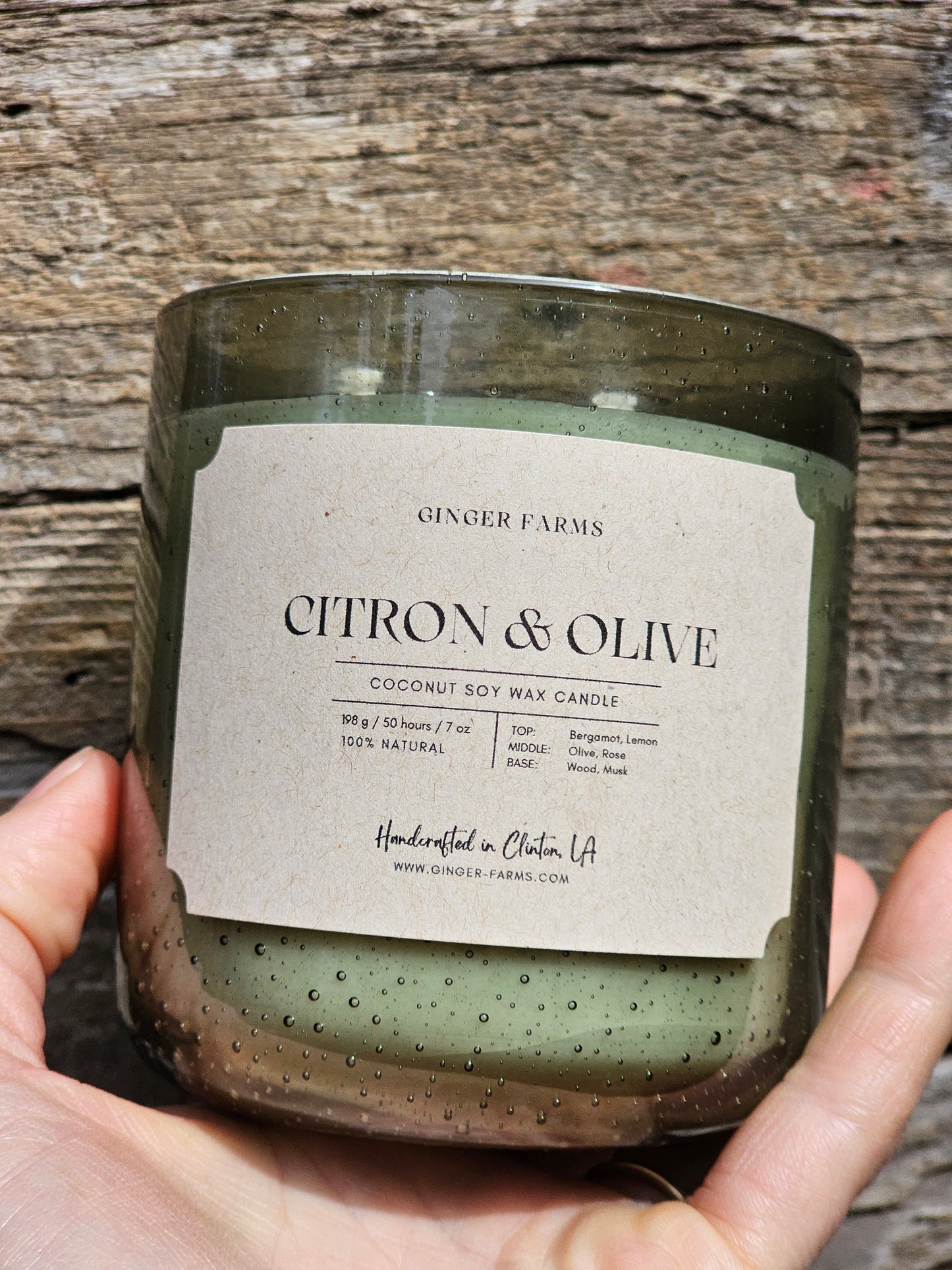 Citron & Olive Candle