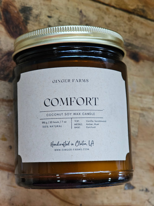 Vanilla Sandalwood (Comfort) Candle Jar